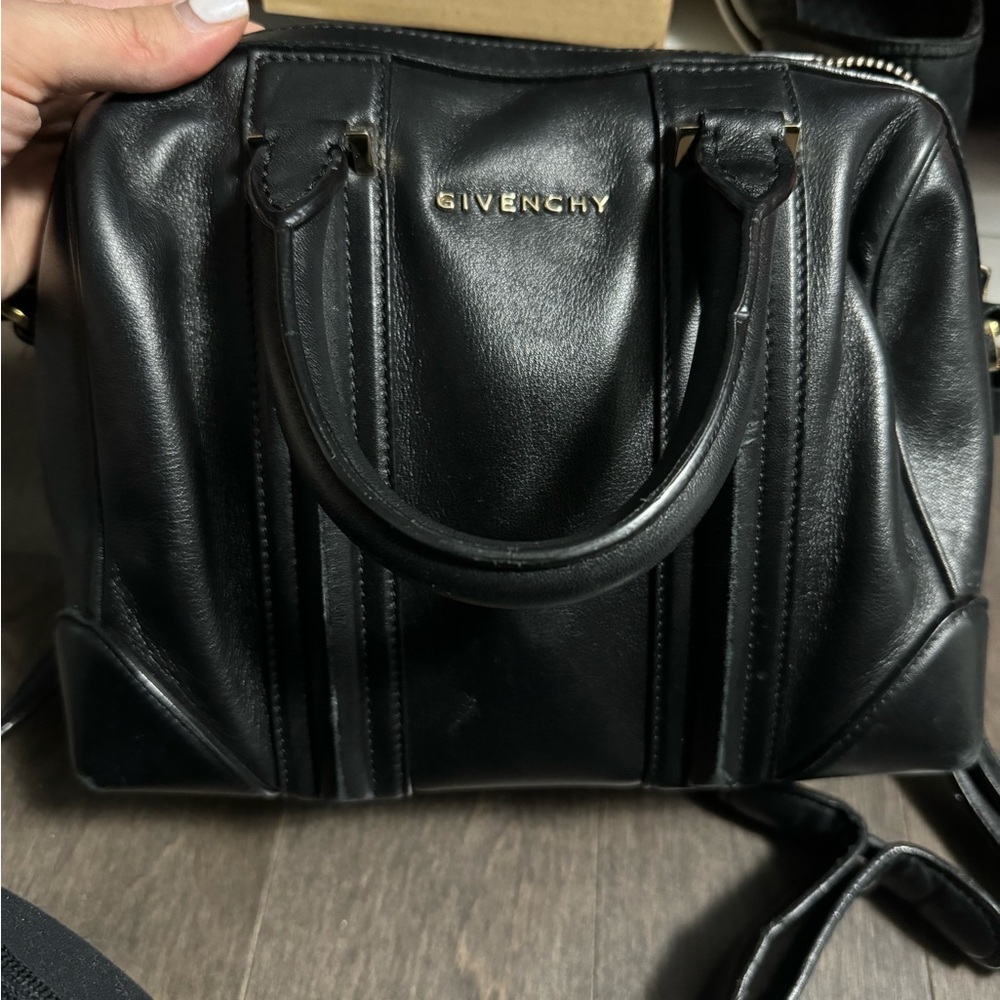 Givenchy leather crossbody bag authentic